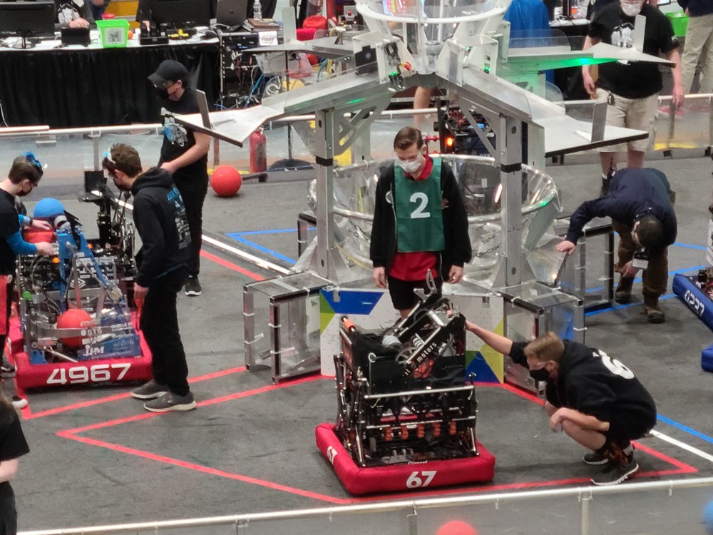 HOT Robotics Team at State Championships