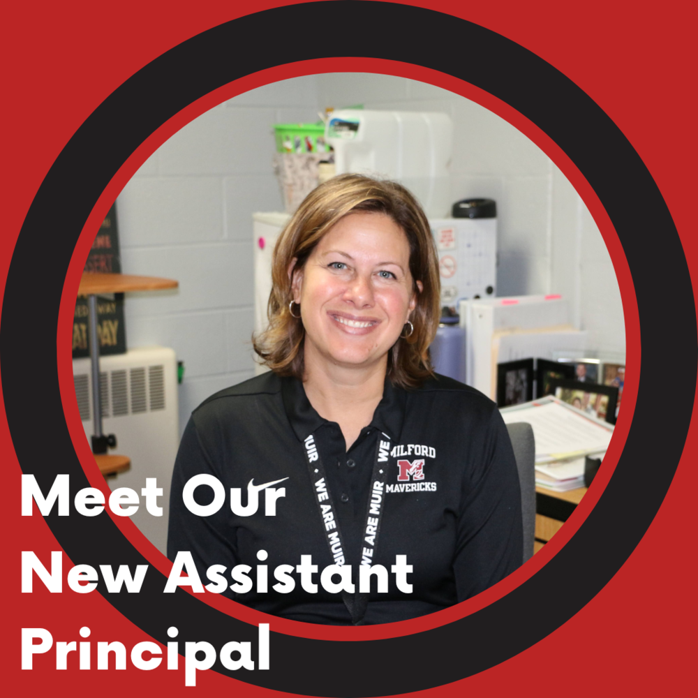 Photo of Ms. Brodi, the new Assistant Principal at Muir
