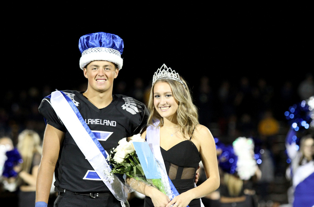 LHS homecoming king and queen