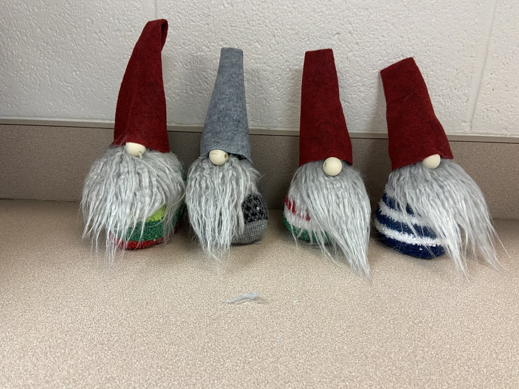 four gnomes from craft club