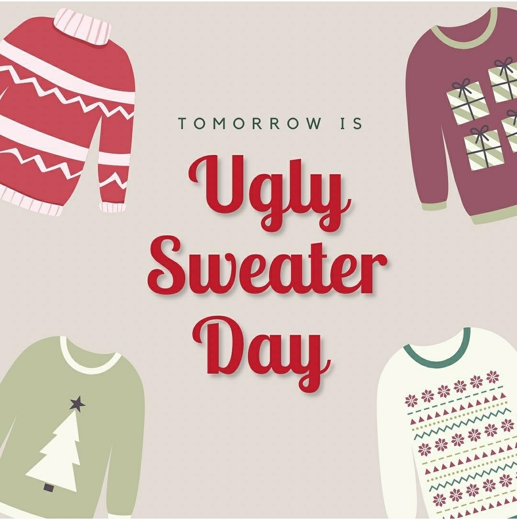 Ugly Sweater Day promo