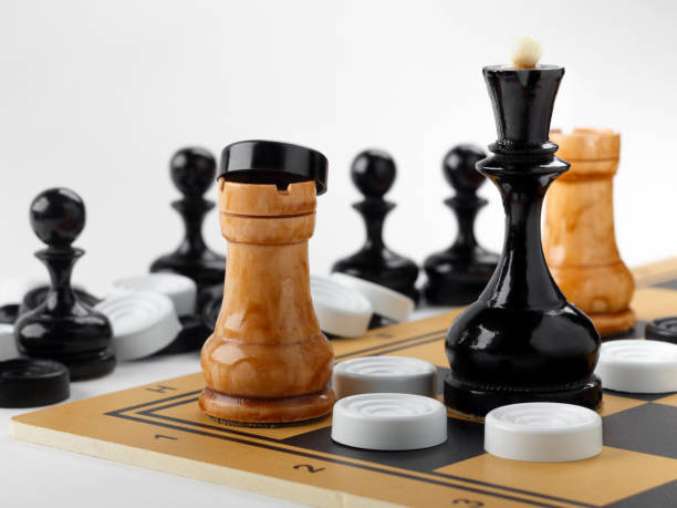 Checkers and Chess Board