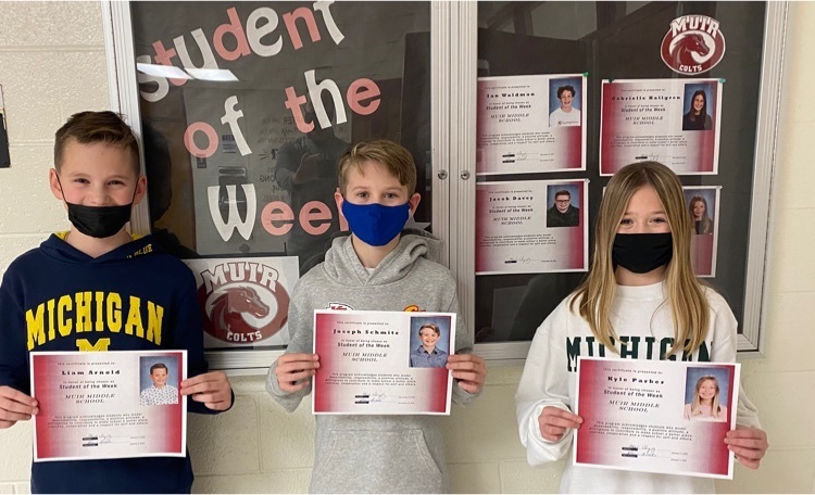 Students of the Week!
