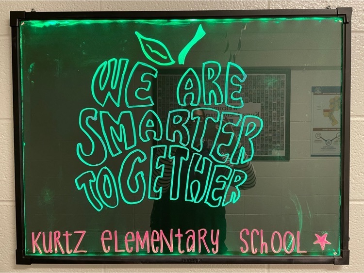 sign that says, “We are smarter together."