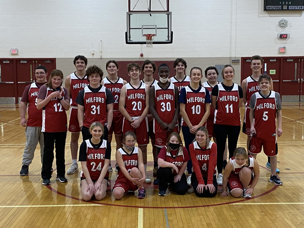 MHS Unified Basketball team