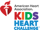american heart association logo for kids heart challenge