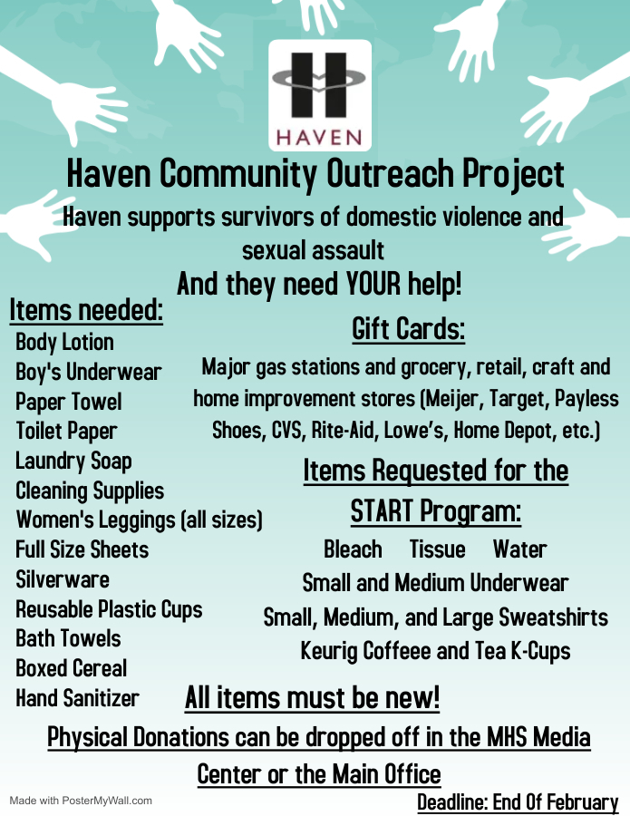 Haven Community Outreach Project Flyer