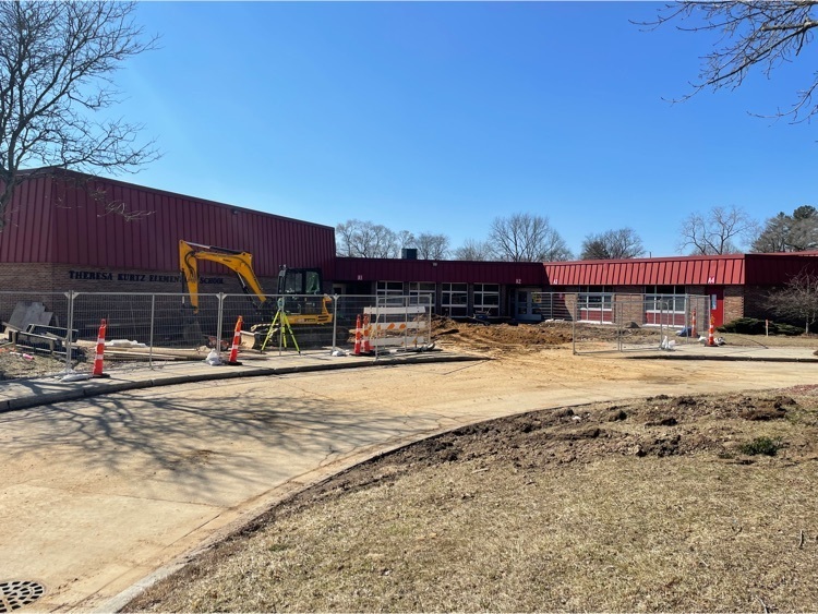 construction at Kurtz elementary