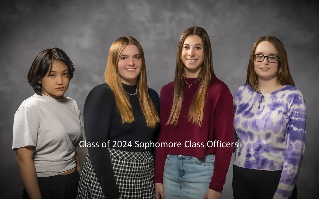 2024 Sophomore Class Officers