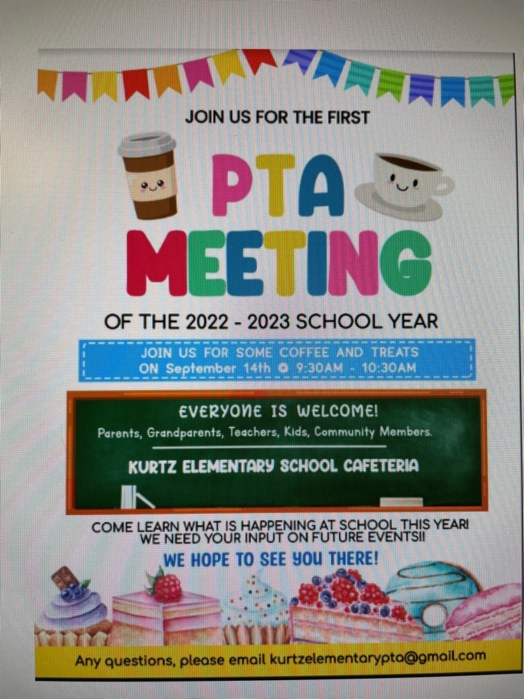 PTA meeting flyer