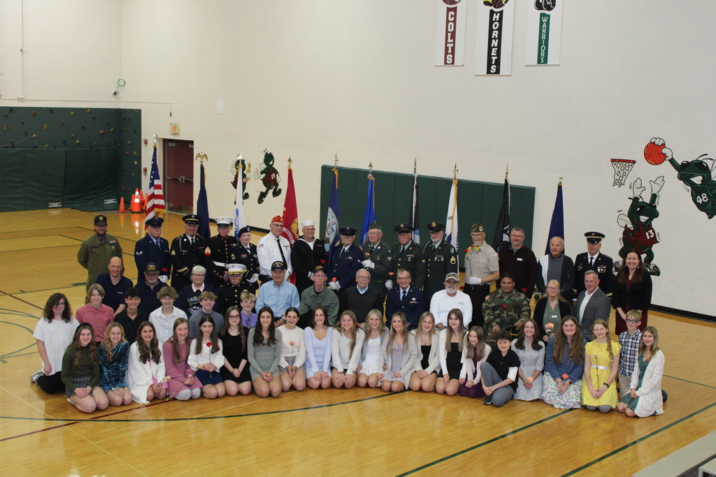 students with veterans