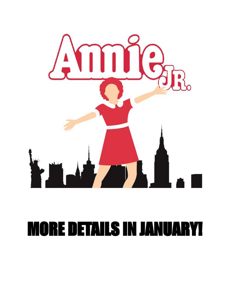 Poster about Annie Jr.