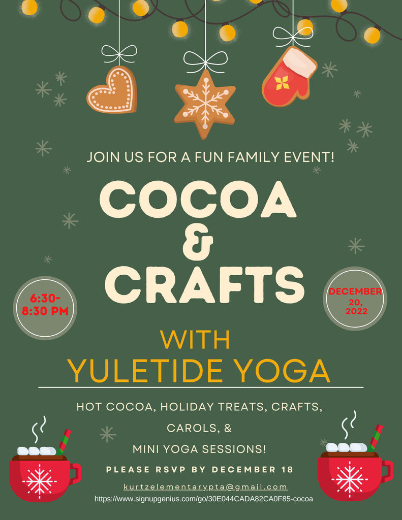 Cocoa and Crafts with Yultide Yoga