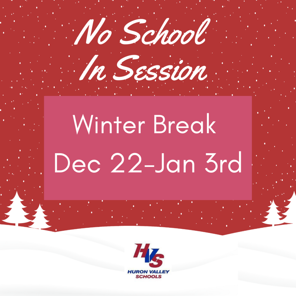No School In Session Winter Break Dec 22-Jan 3rd