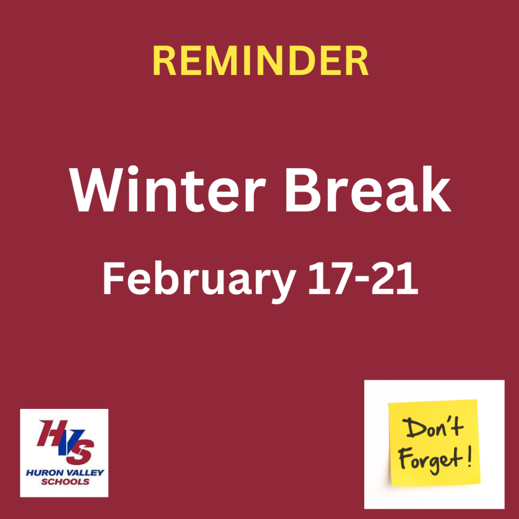 Winter Break February 17-21
