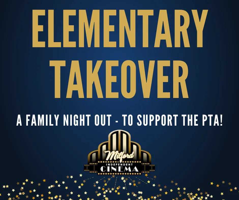 Elementary Takeover A Family Night Out- To Support the PTA!