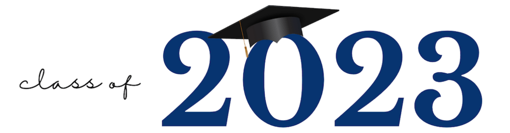 Class of 2023 Image with grad hat
