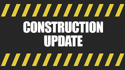 Construction Update Sign